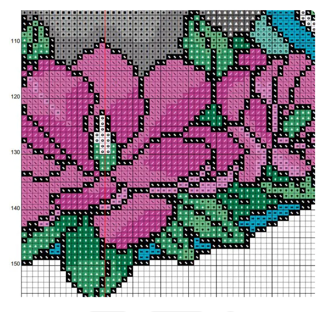 Spring Time Easter Bunny Cross Stitch Pattern