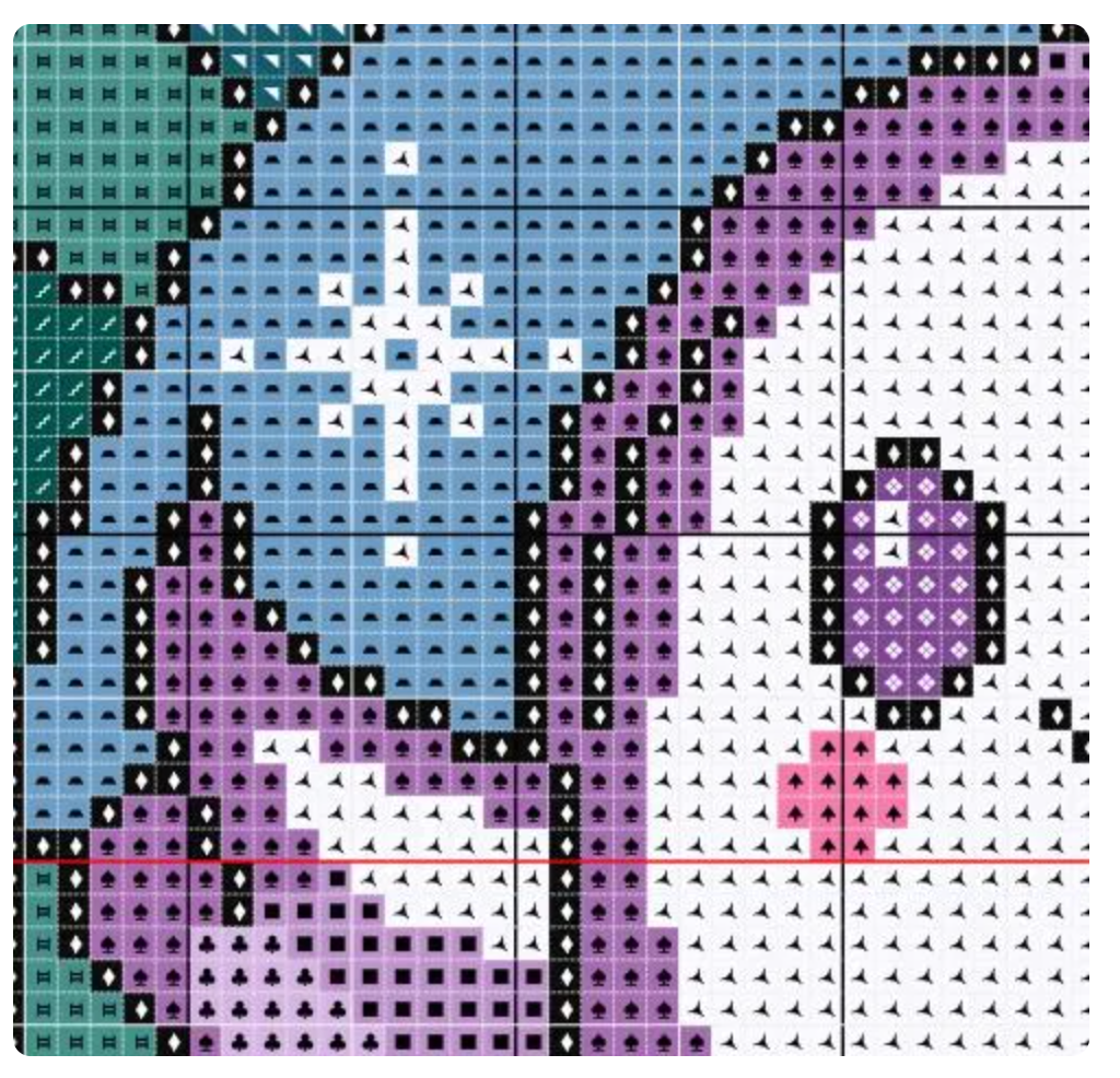 BooCharm Halloween Cross Stitch Pattern