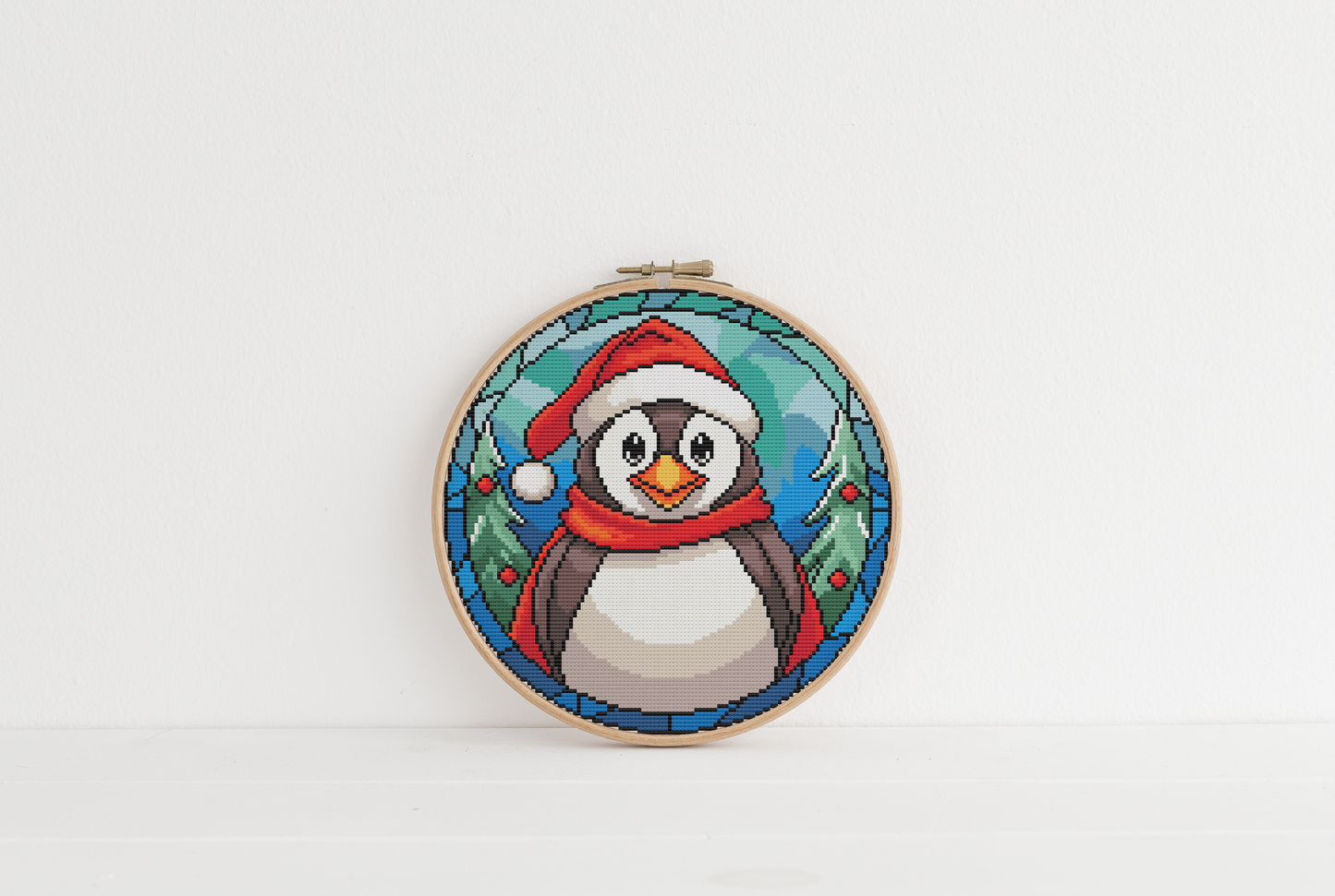 Christmas Waddle Cross Stitch Pattern