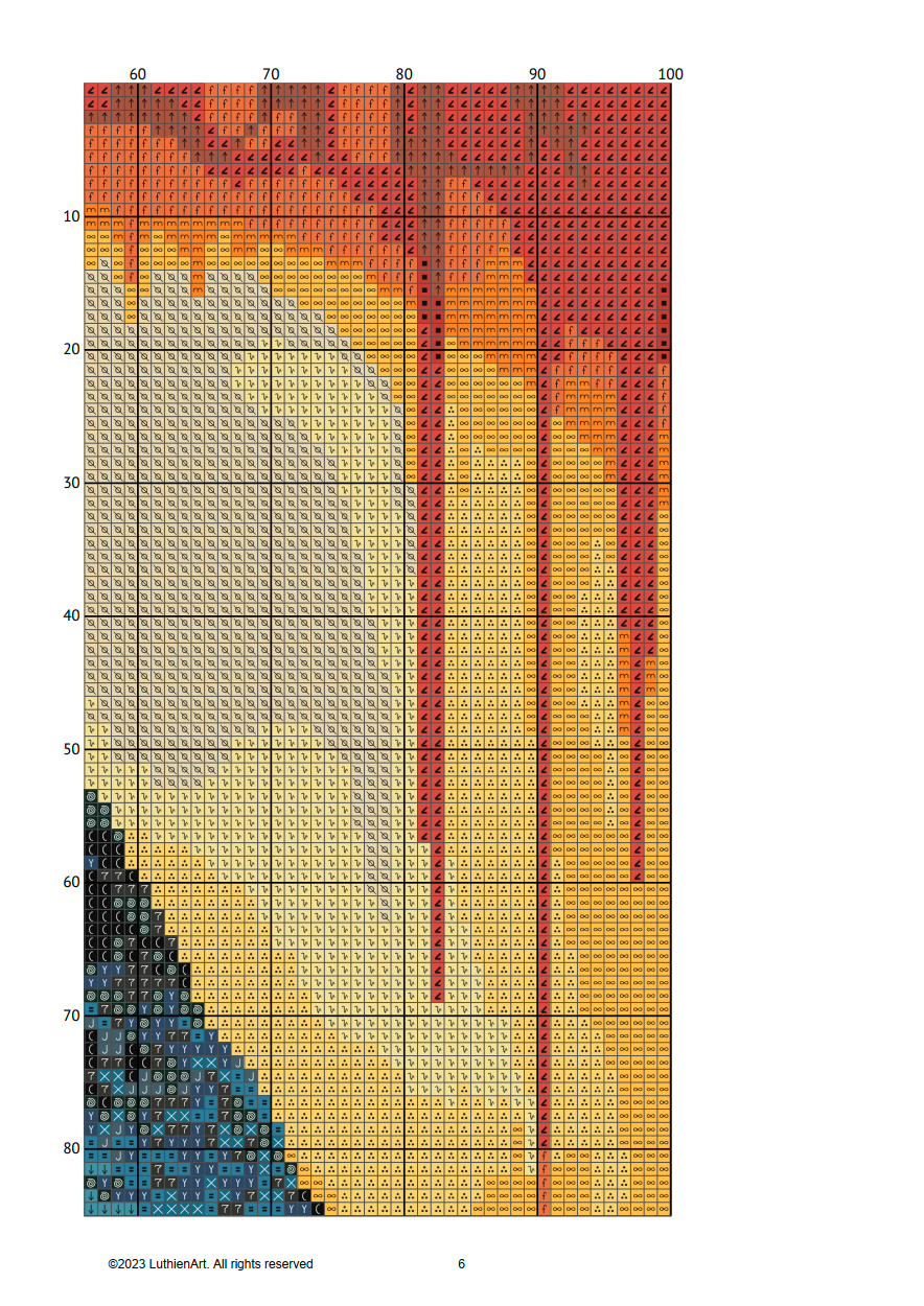 Nocturnal Messenger Cross Stitch Pattern