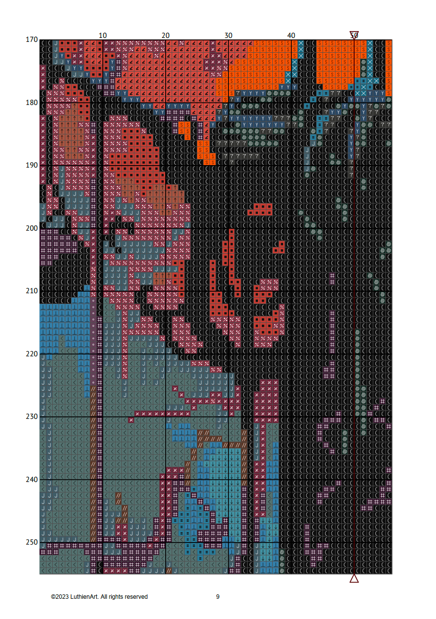 Nocturnal Messenger Cross Stitch Pattern