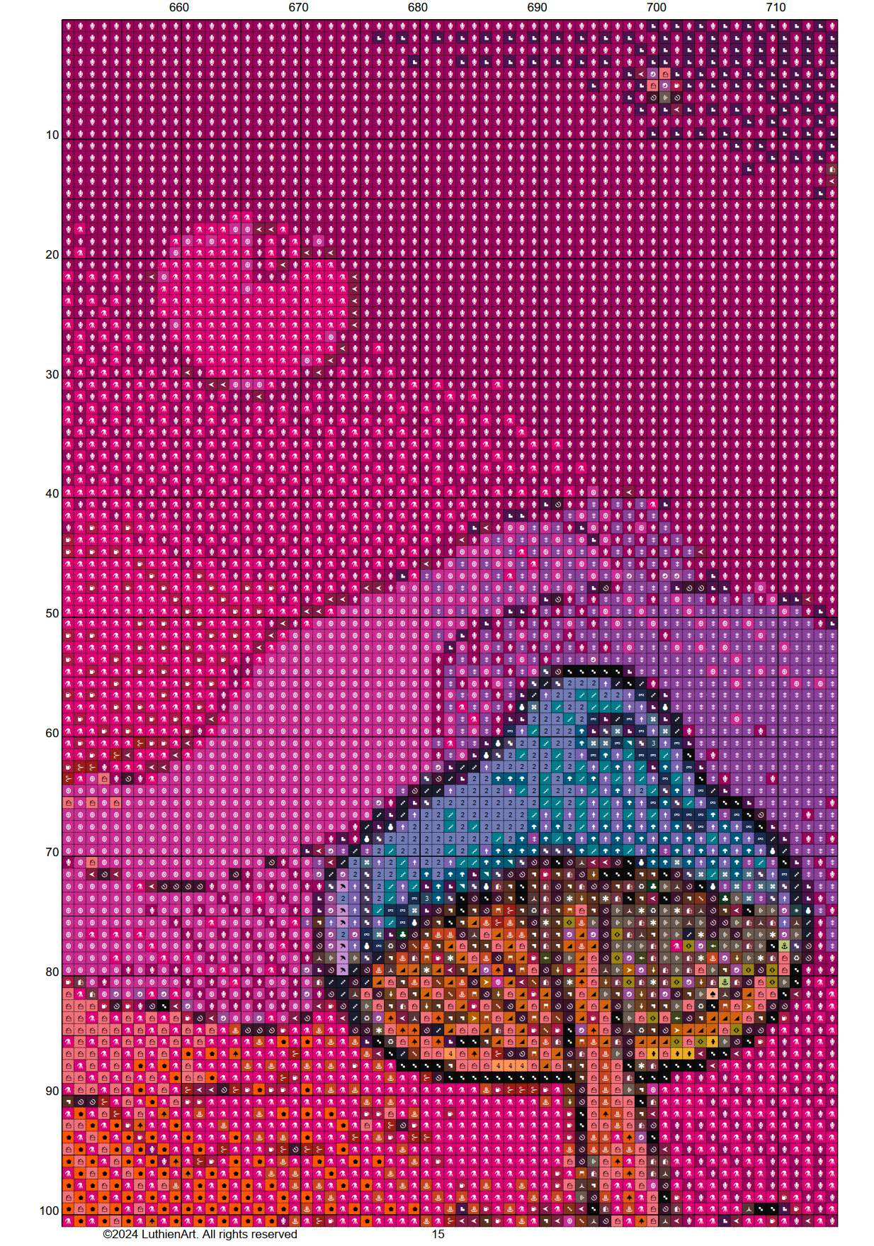 Whimsical Gnome House Cross Stitch Chart