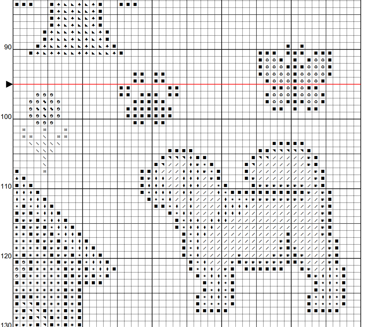 Paw-tential Danger Cross Stitch Pattern