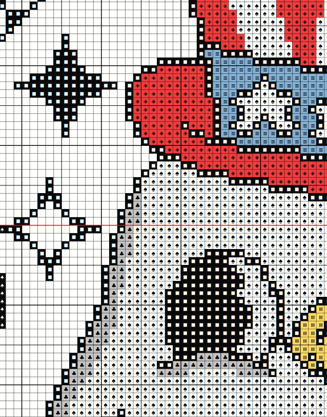 Retro Independence Day Cross Stitch Pattern