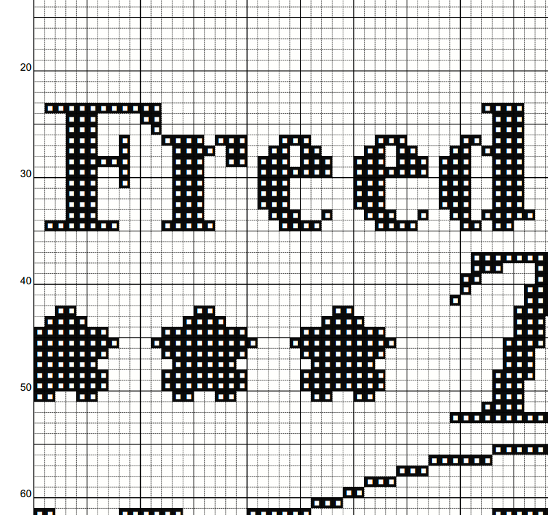 Retro Independence Day Cross Stitch Pattern