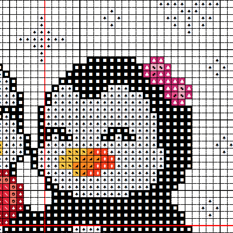 Us In Another Universe Penguin Cross Stitch Pattern