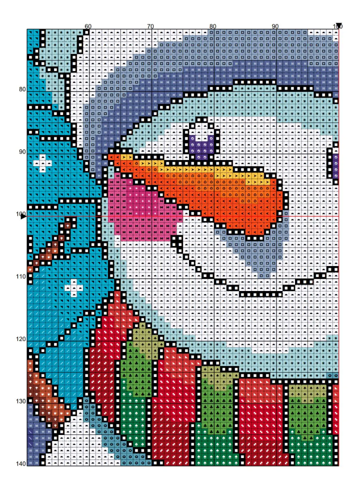 Winter Buddy Christmas Cross Stitch Pattern