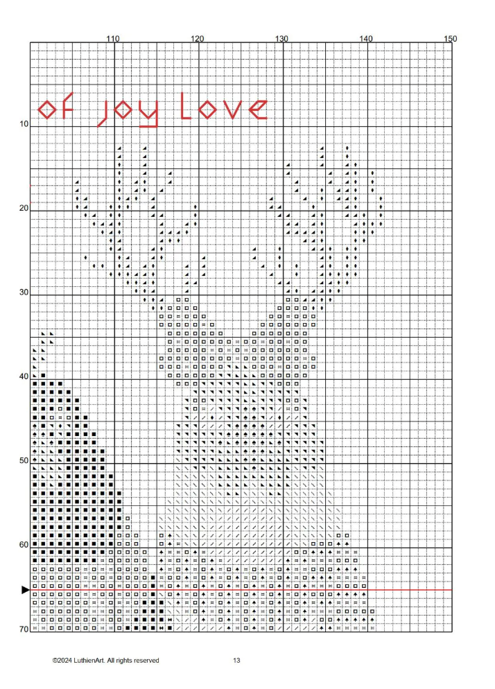 Merry Chickmas Christmas Cross Stitch Pattern