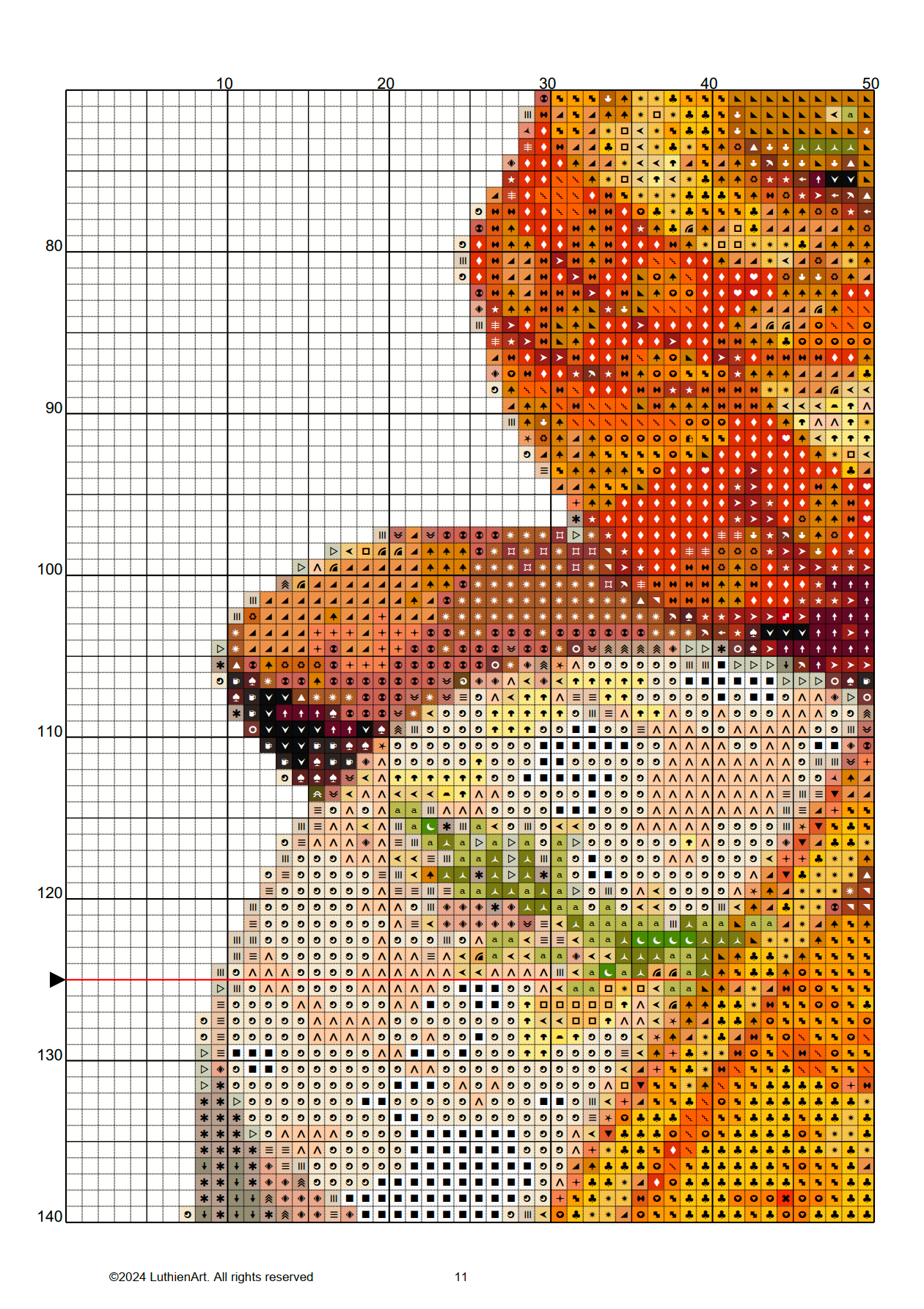 Saturday Charcuterie Board Cross Stitch Pattern