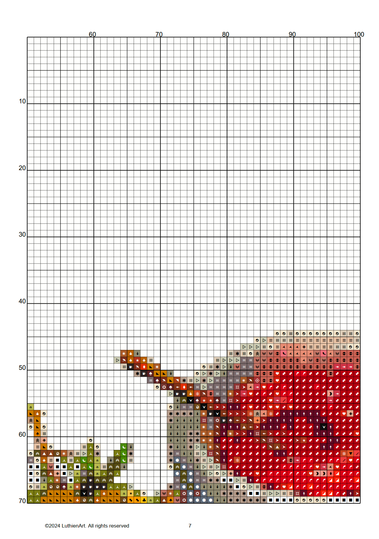 Saturday Charcuterie Board Cross Stitch Pattern