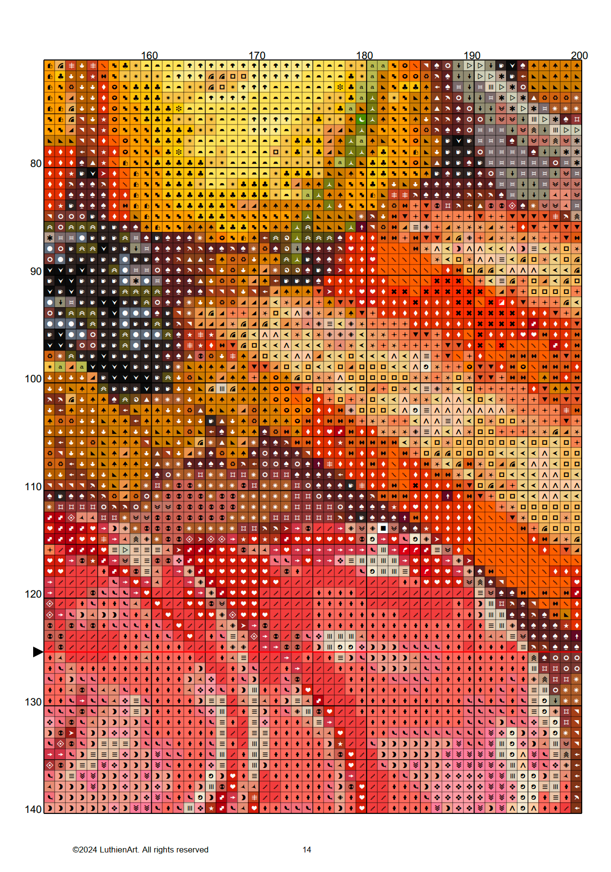 Saturday Charcuterie Board Cross Stitch Pattern