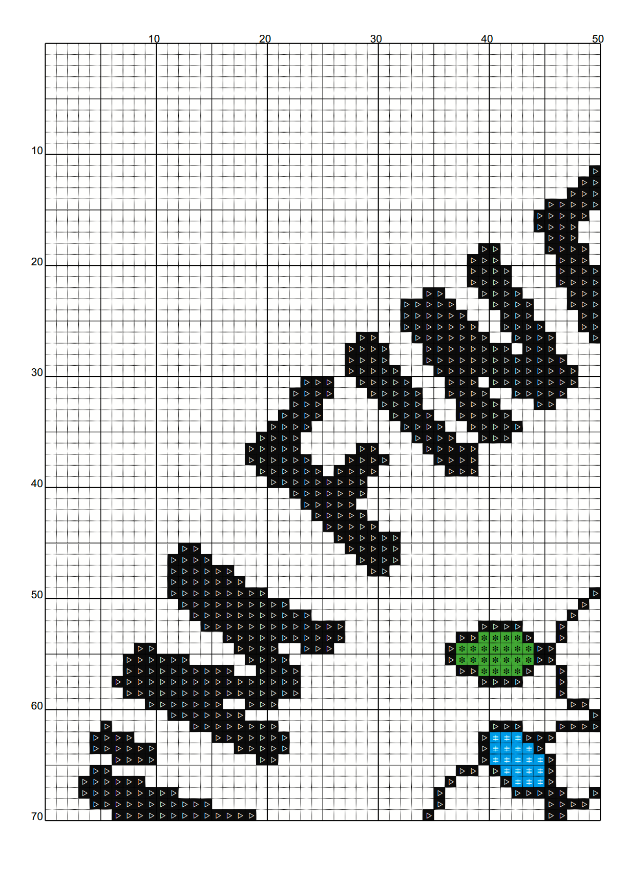 The Jolly Crisis Christmas Cross Stitch Pattern