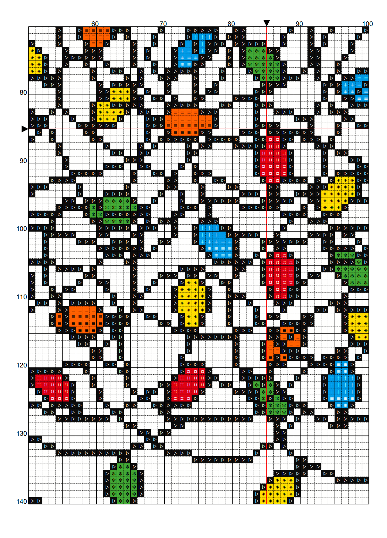 The Jolly Crisis Christmas Cross Stitch Pattern