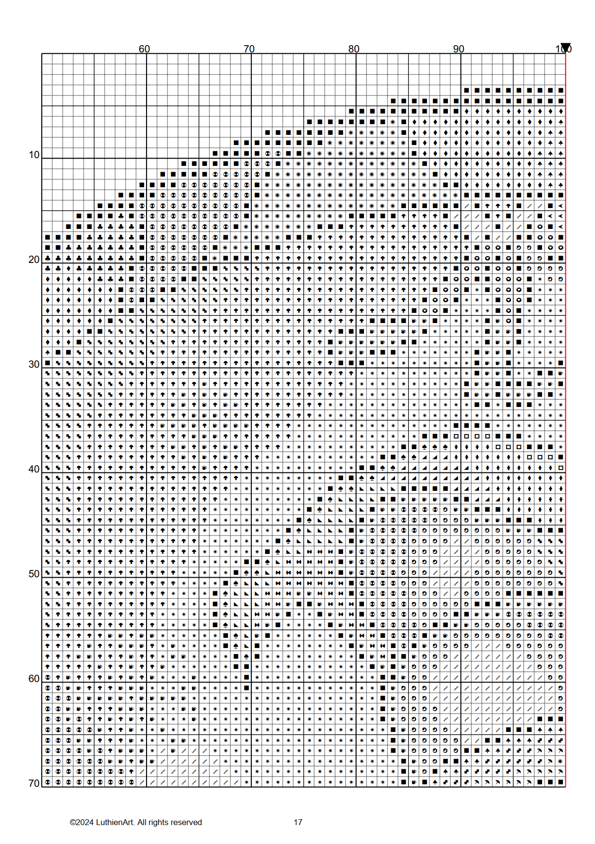 Frosted Wonderland Christmas Cross Stitch Pattern