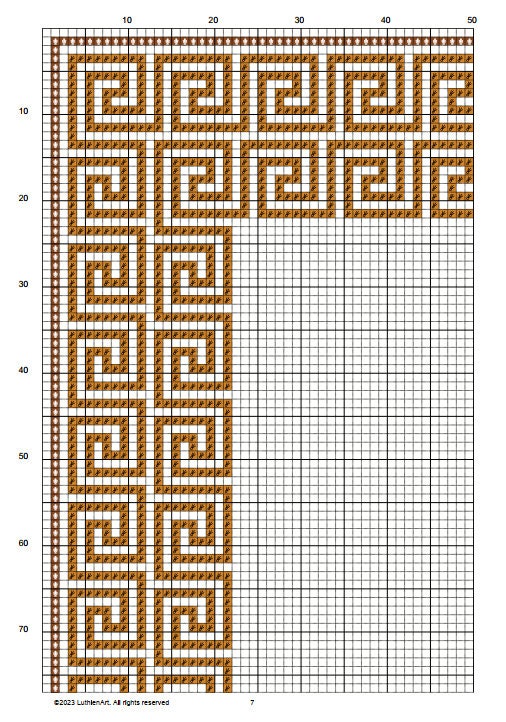 Ancient World Gods Collage Cross Stitch Pattern