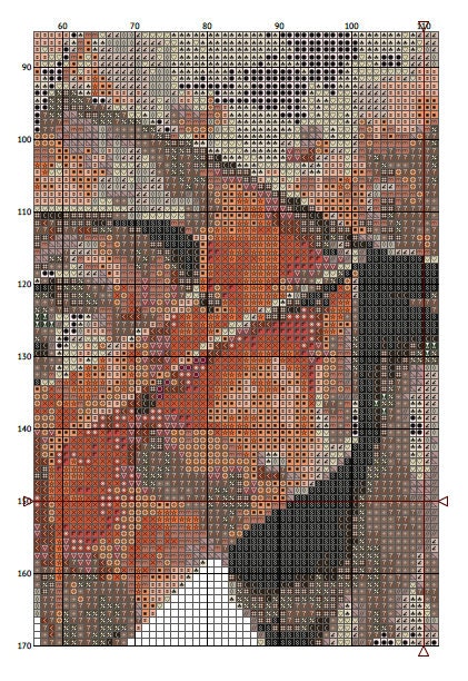 Ancient World Achilles Cross Stitch Pattern