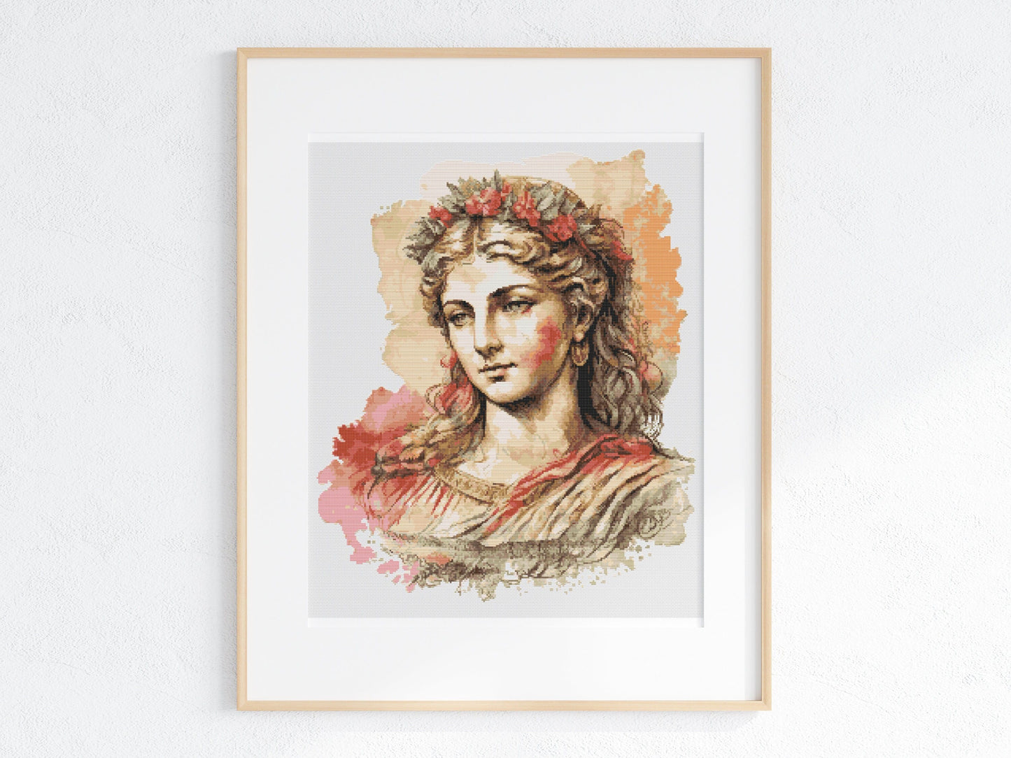 Ancient World Aphrodite Cross Stitch Pattern