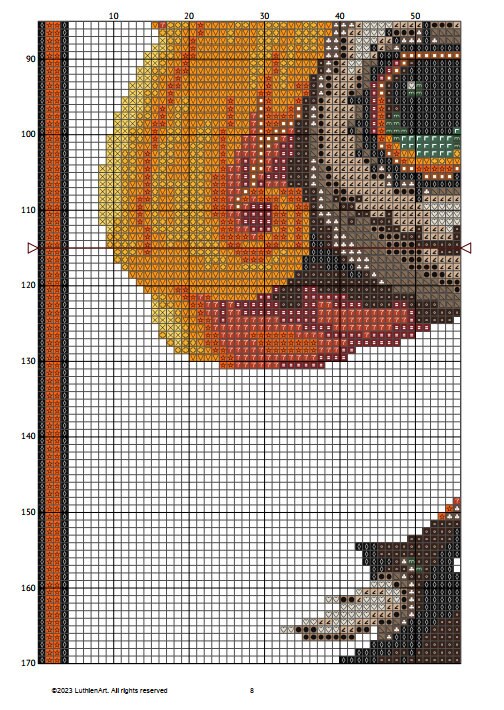 Halloween VooDoo Dolls Cross Stitch Pattern