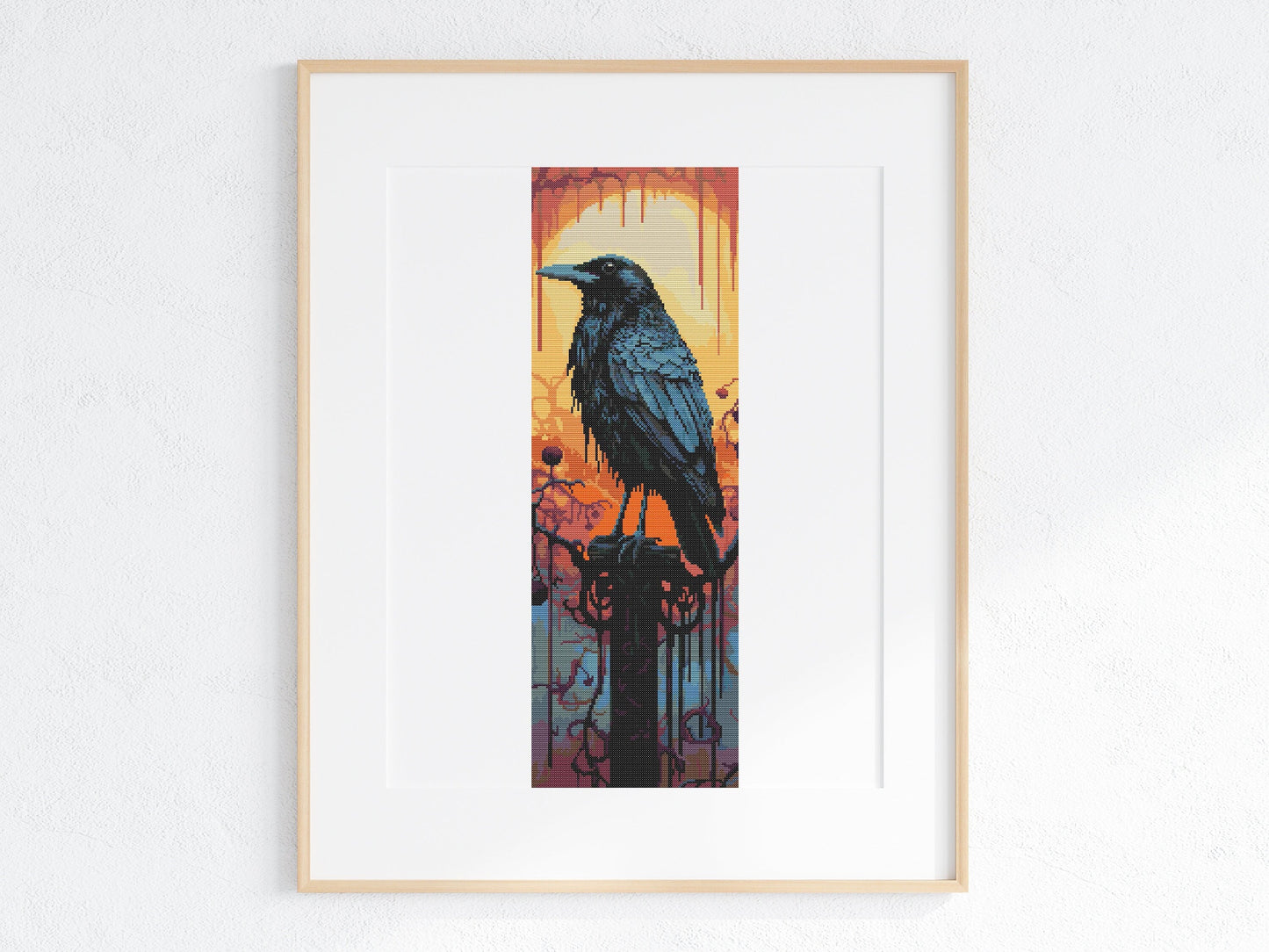 Nocturnal Messenger Cross Stitch Pattern