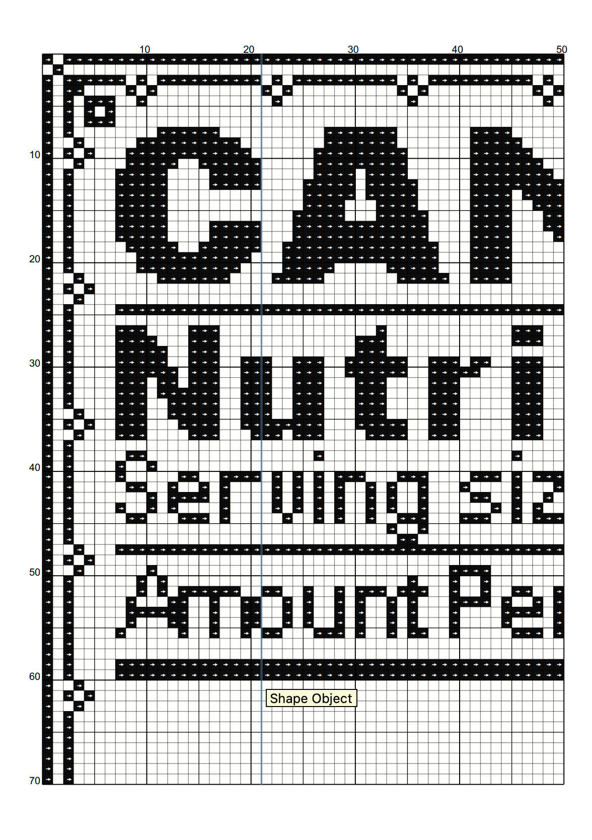 Zodiac Nutrition Facts Cancer Cross Stitch Pattern