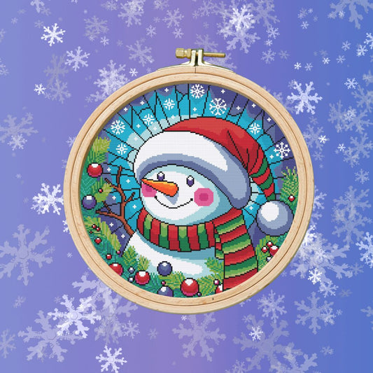 Winter Buddy Christmas Cross Stitch Pattern