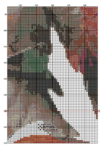 Ancient World Achilles Cross Stitch Pattern